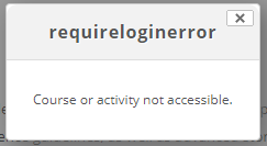 access error